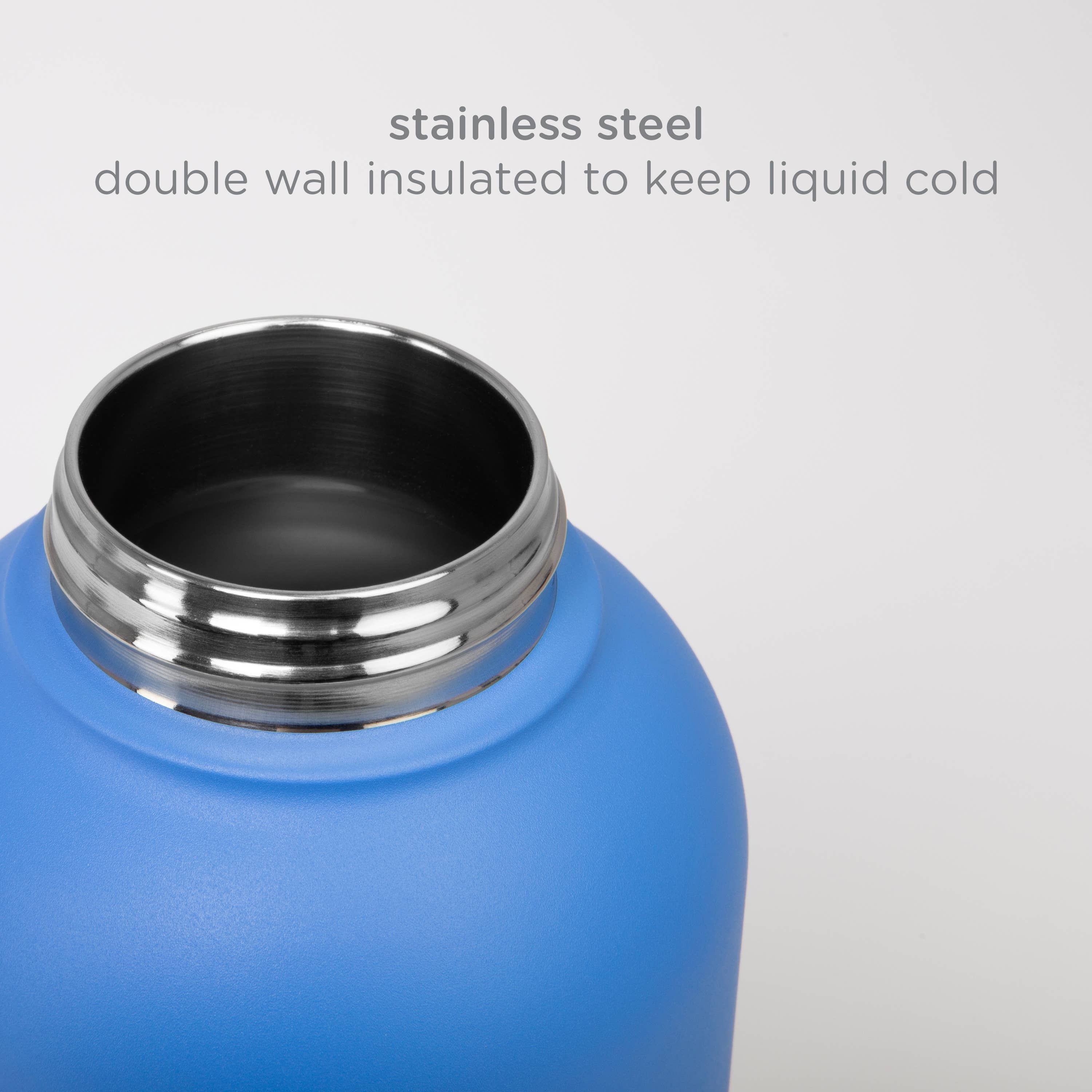 Blue Pup + Me Water Bottle