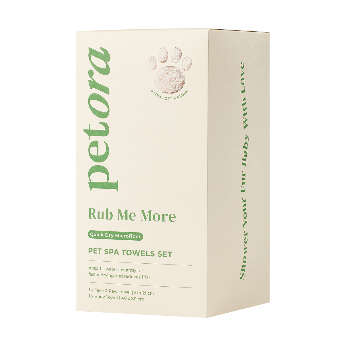 Rub Me More Pet Spa Towels Set