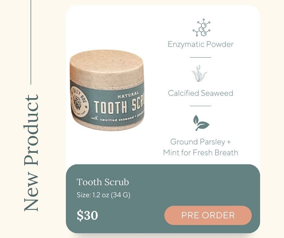 Natural Dog Toothpaste Powder Enzymatic Fresh Breath