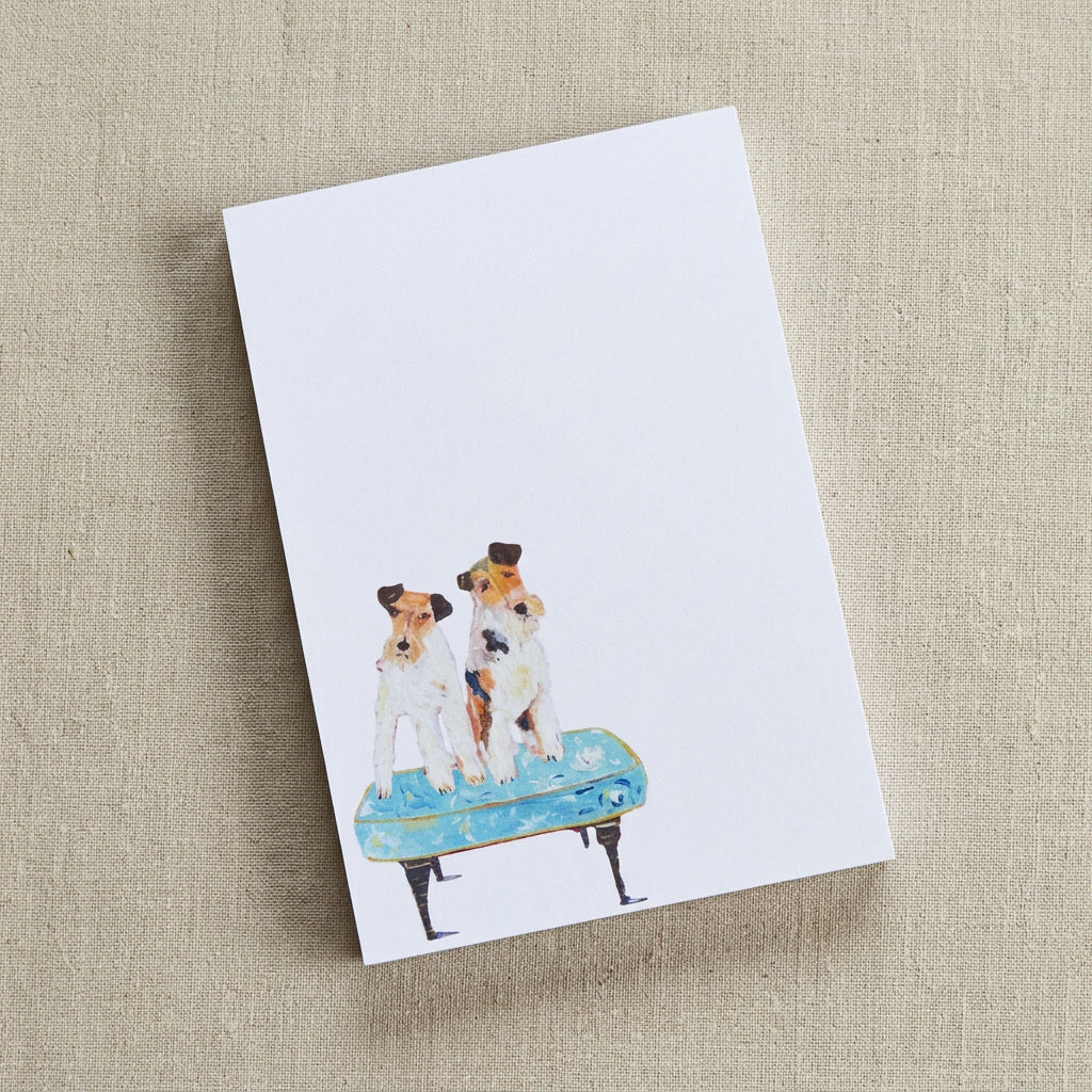 Twin Terriers Notepad