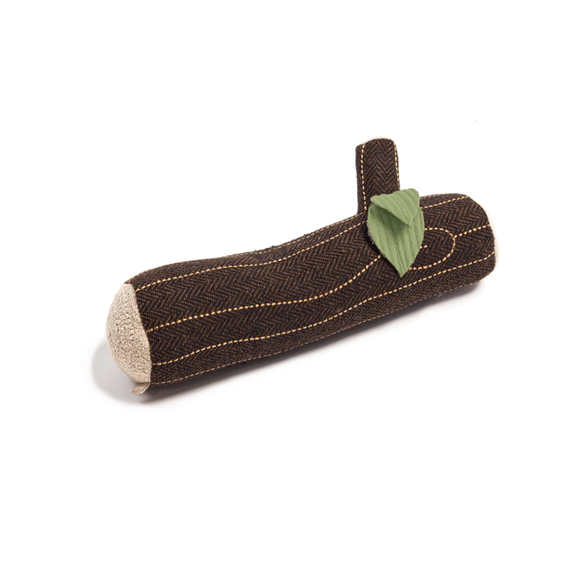 Fire Log Squeaker Toy