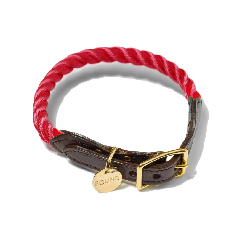 Red Rope Cat & Dog Collar