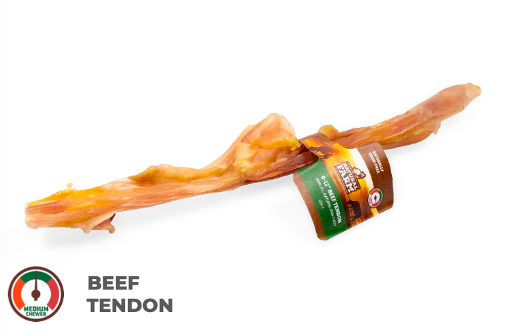Bin 09 - Natural Farm - 9-12" Beef Tendon