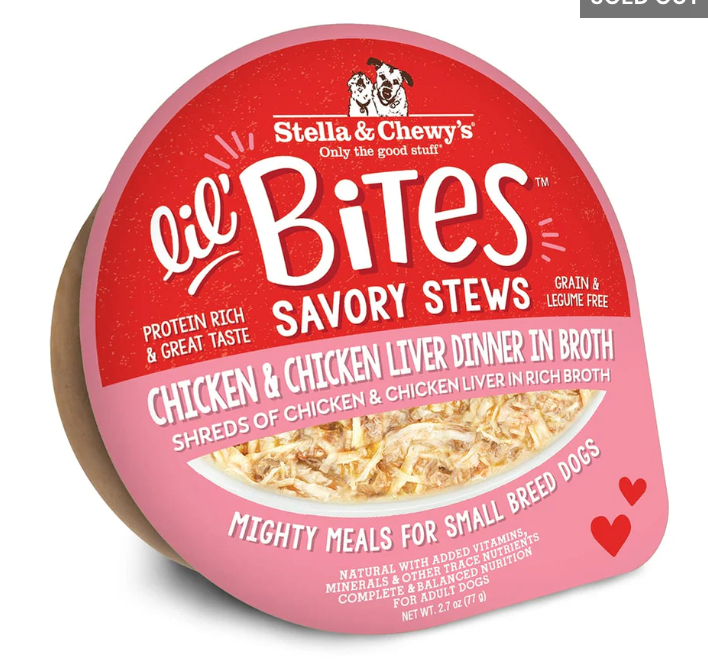 Lil Bites Savory Stews - Chicken & Chicken Liver
