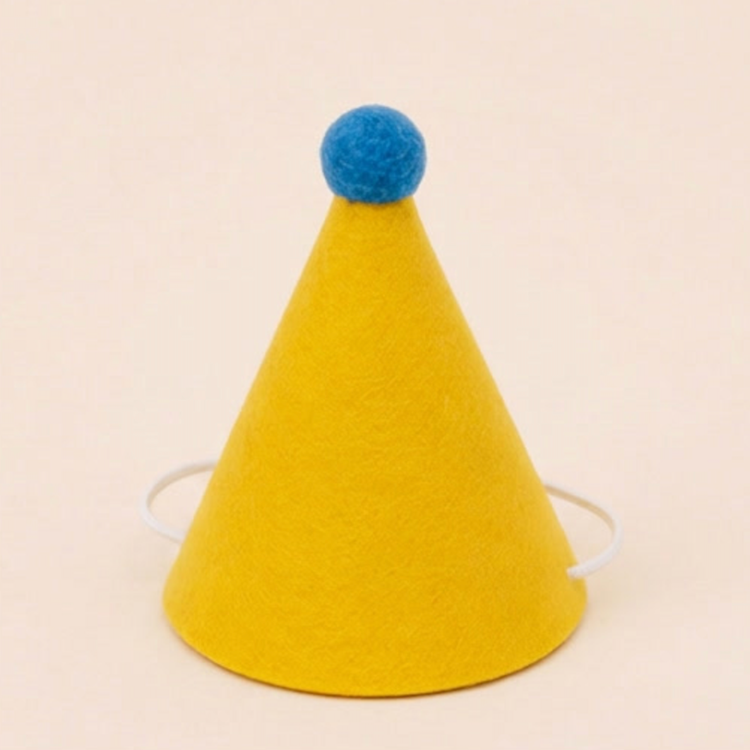 Pompom Party Hat