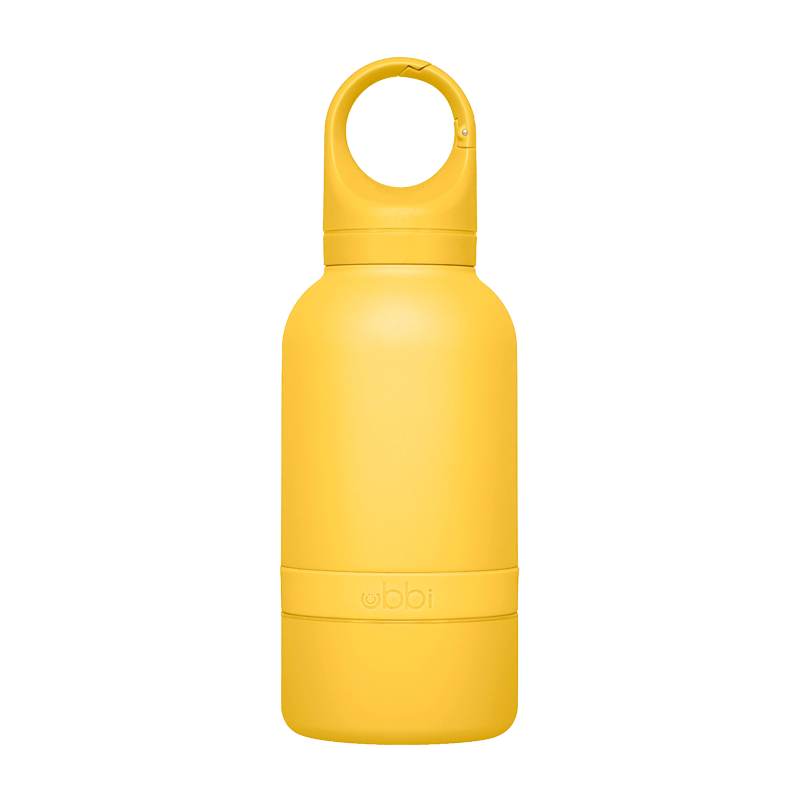 Yellow Pup + Me Water Bottle