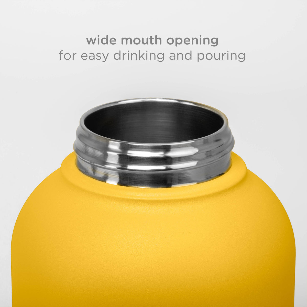 Yellow Pup + Me Water Bottle