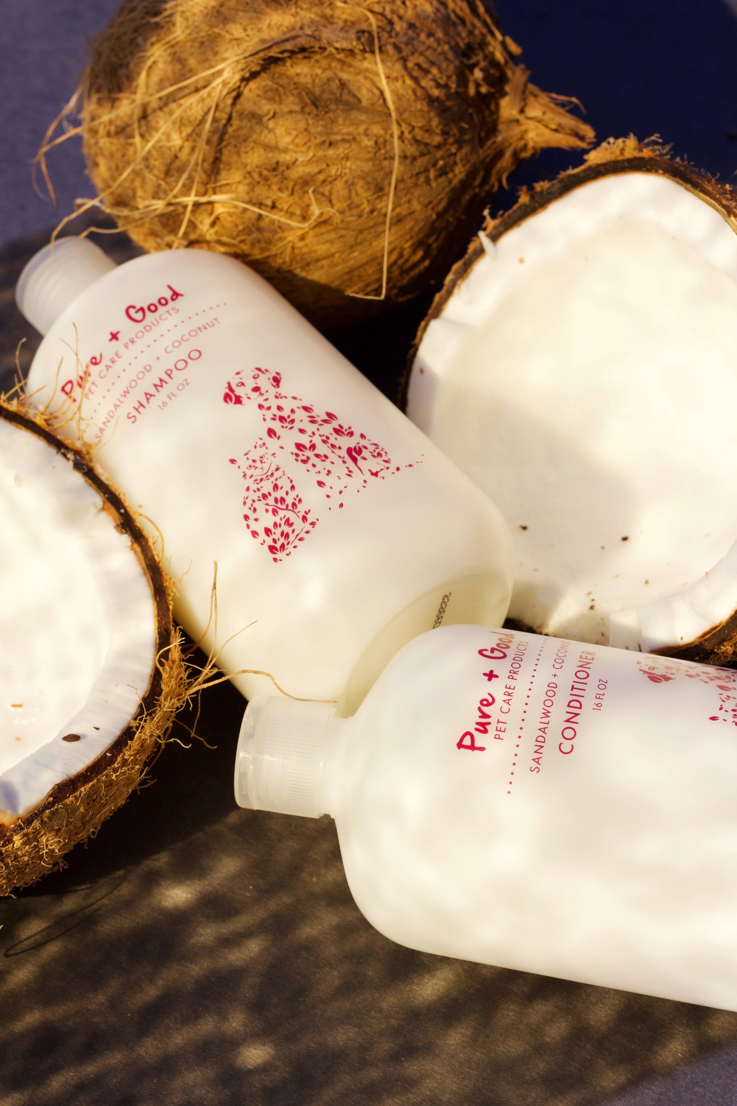 Dog & Cat Shampoo: Sandalwood + Coconut