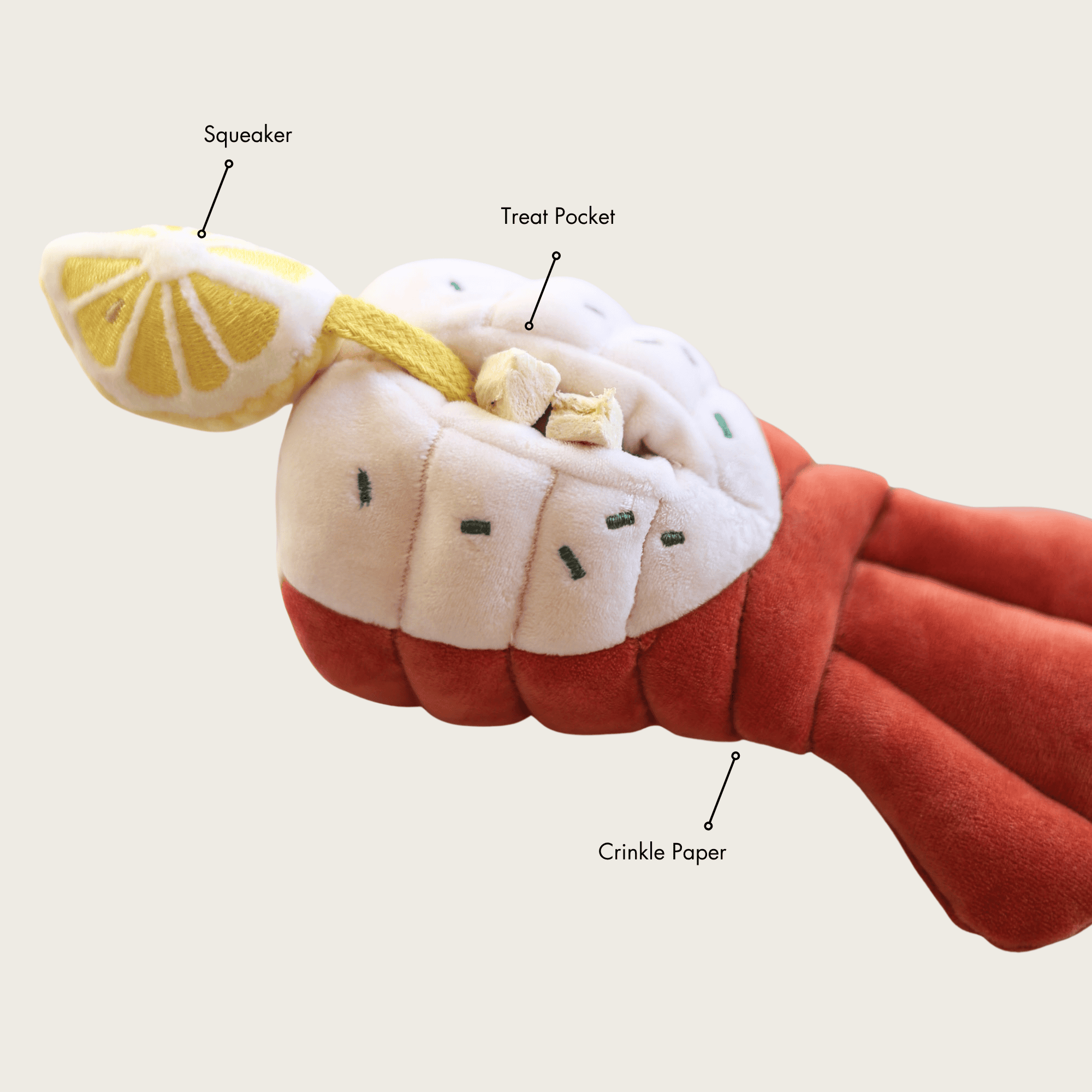 Grilled Lobster Nosework Toy