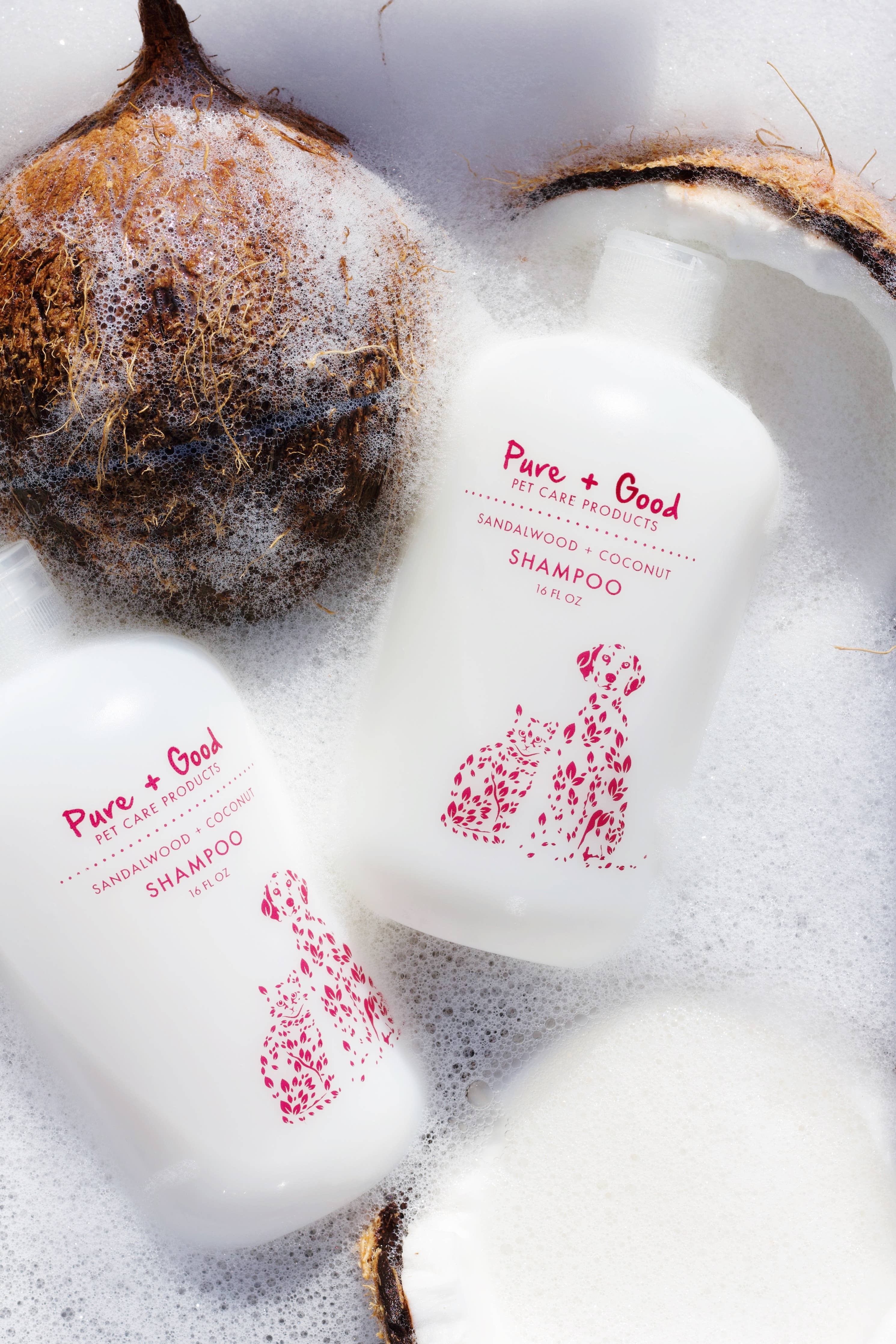 Dog & Cat Shampoo: Sandalwood + Coconut