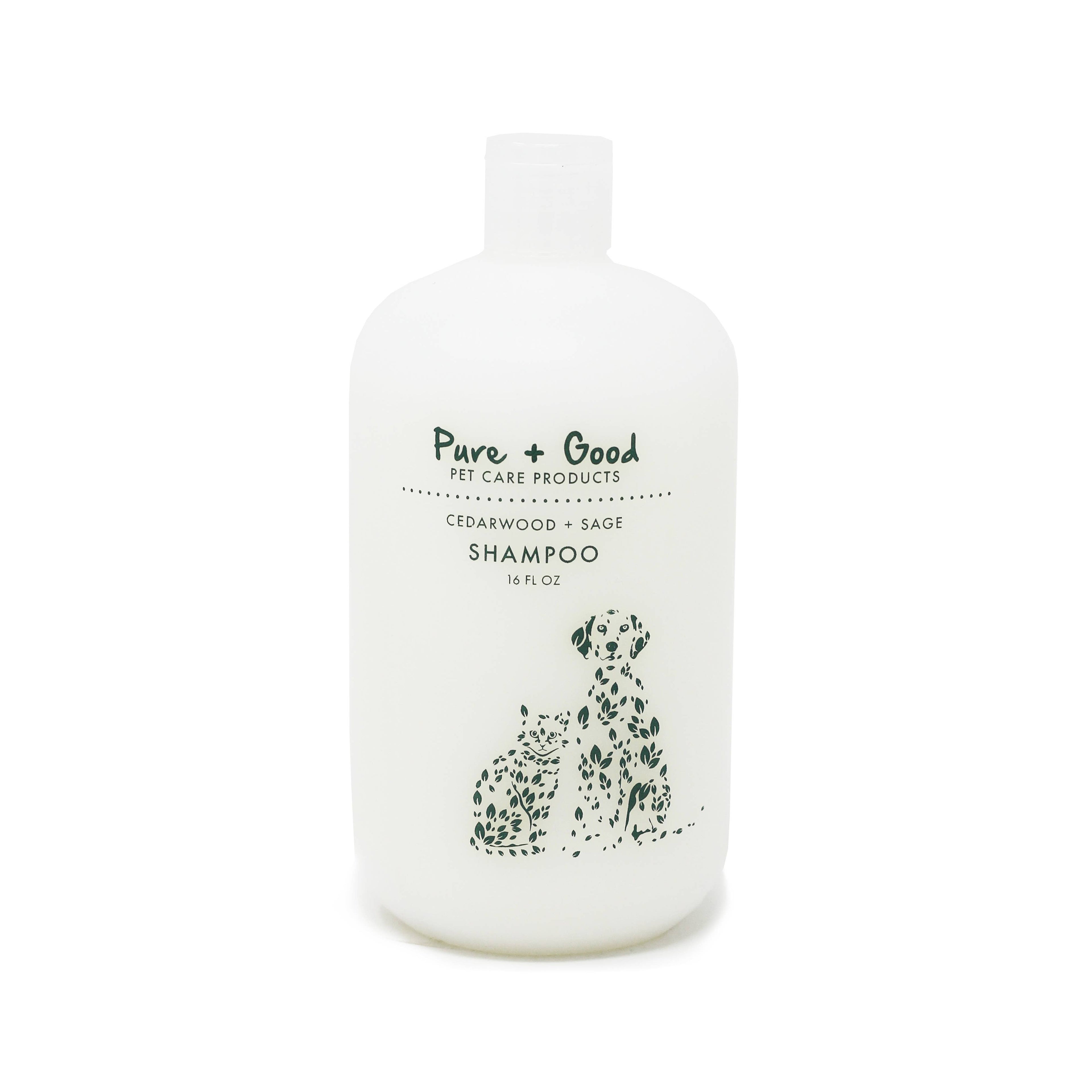 Dog & Cat Shampoo: Cedarwood + Sage