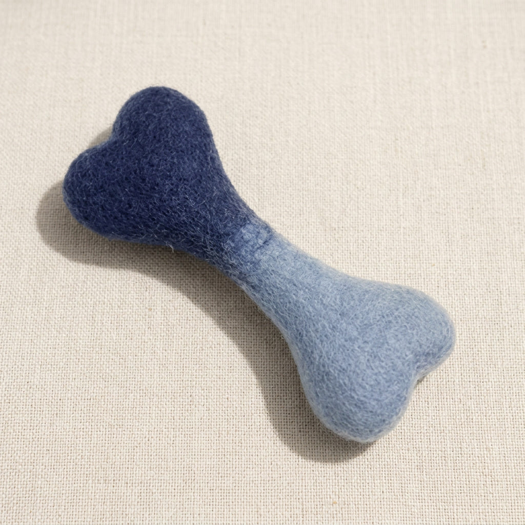 Ombre Wool Dog Toy