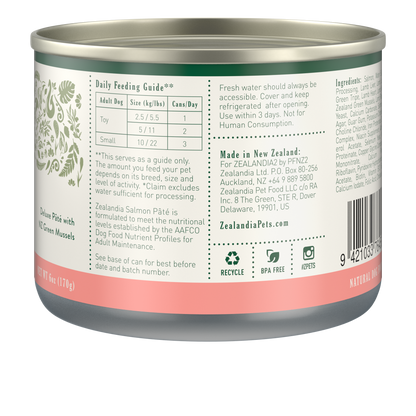 Zealandia Salmon Pâté Wet Dog Food