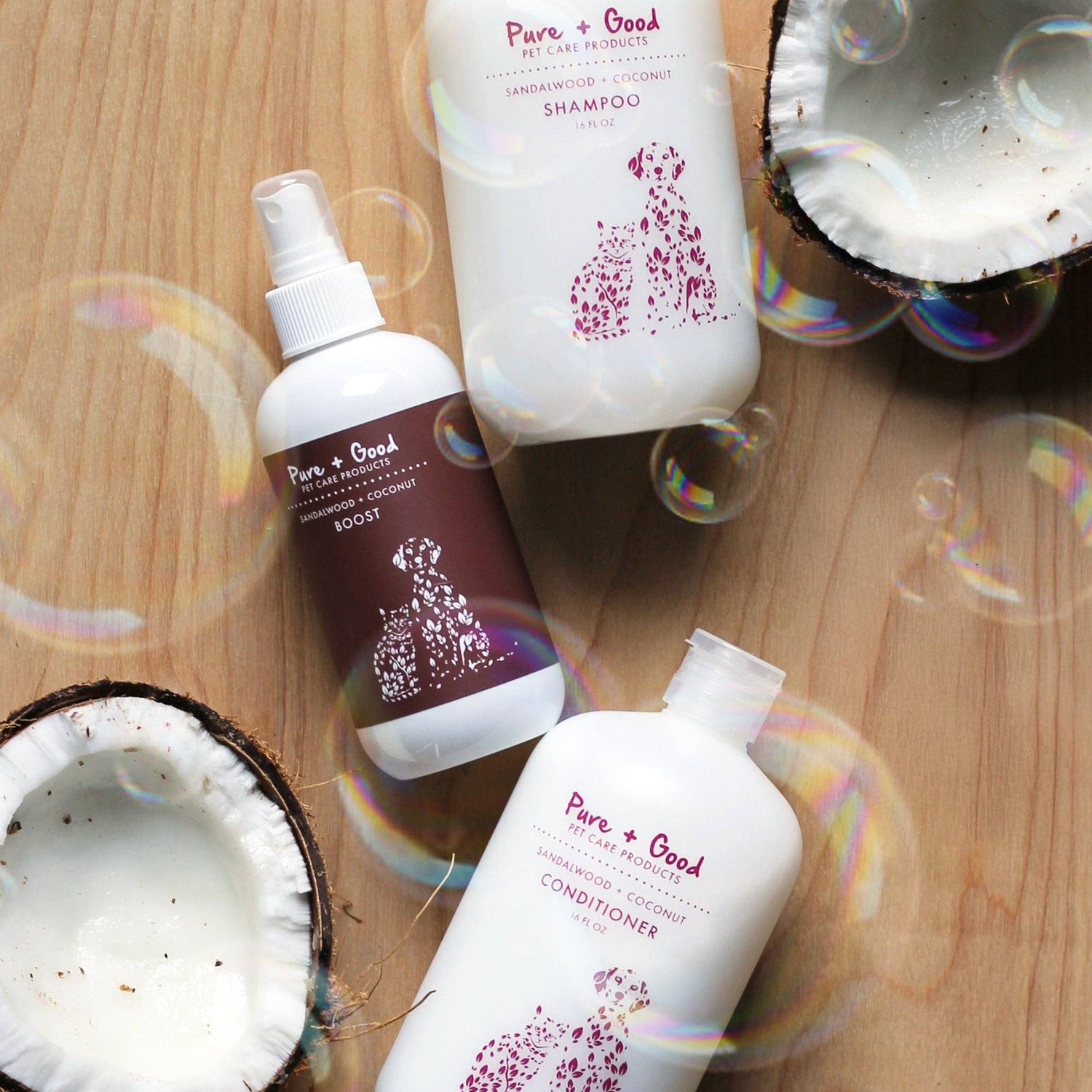 Sandalwood + Coconut Boost, 8oz