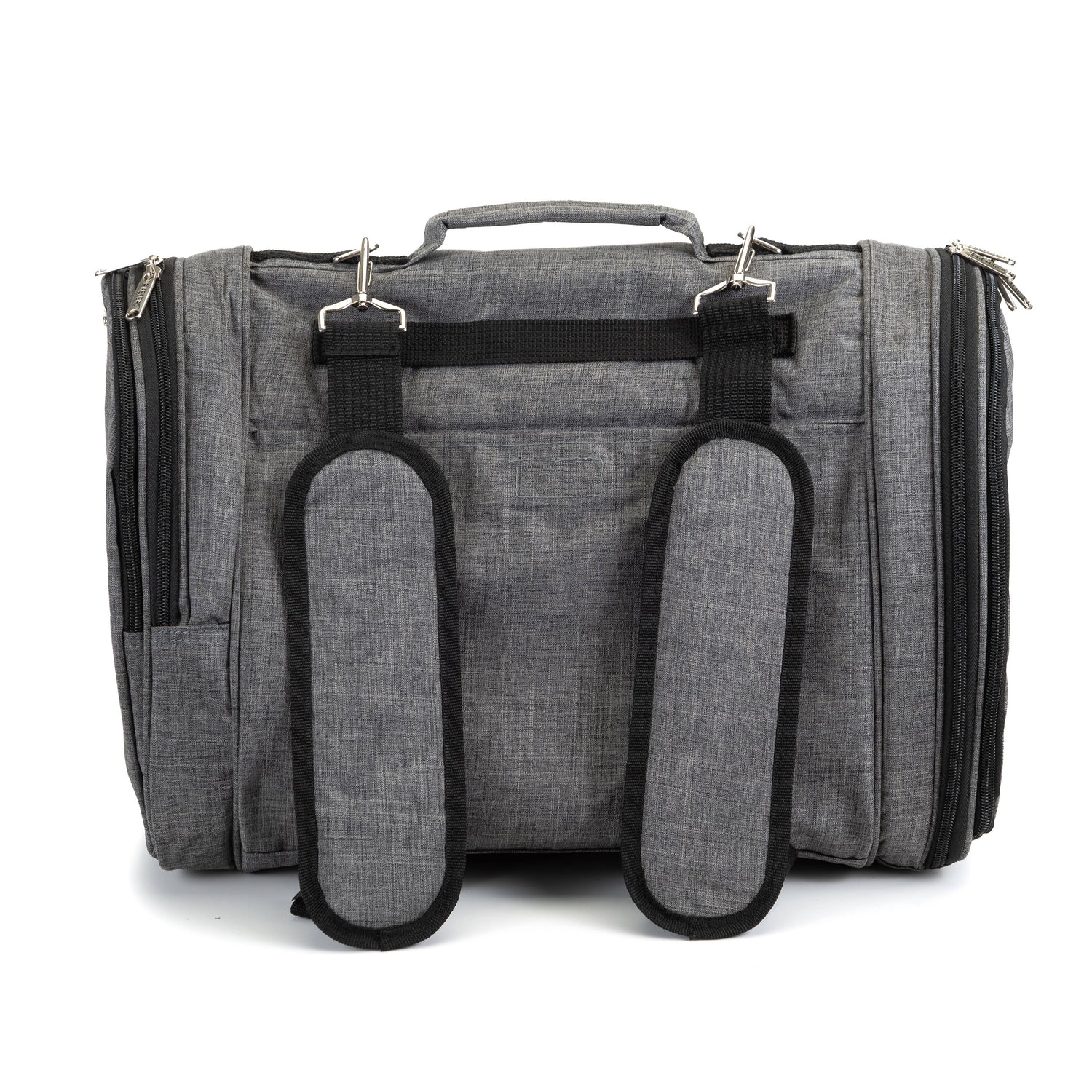 Hideaway Backpack - Expandable Heather Gray