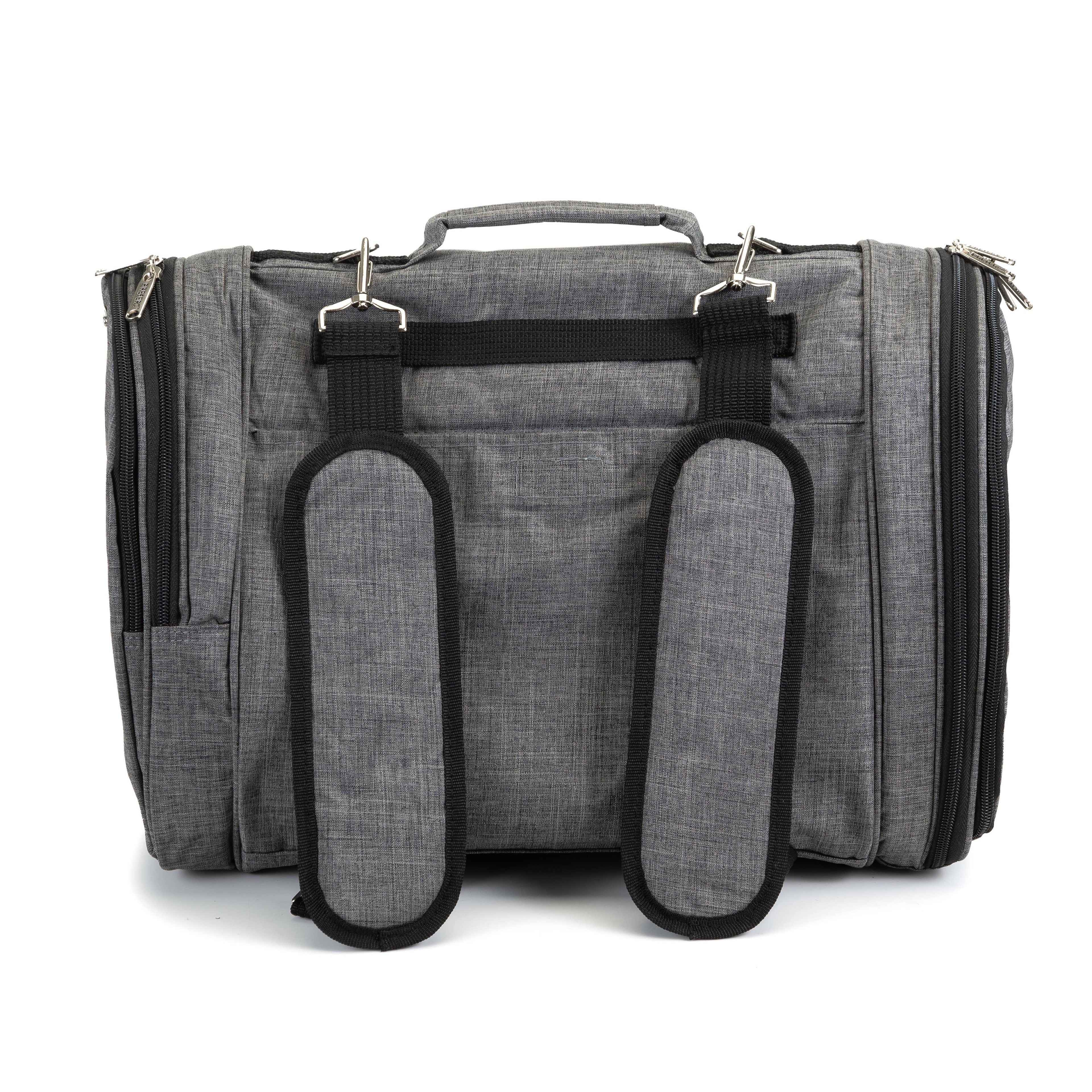 Hideaway Backpack - Expandable Heather Gray