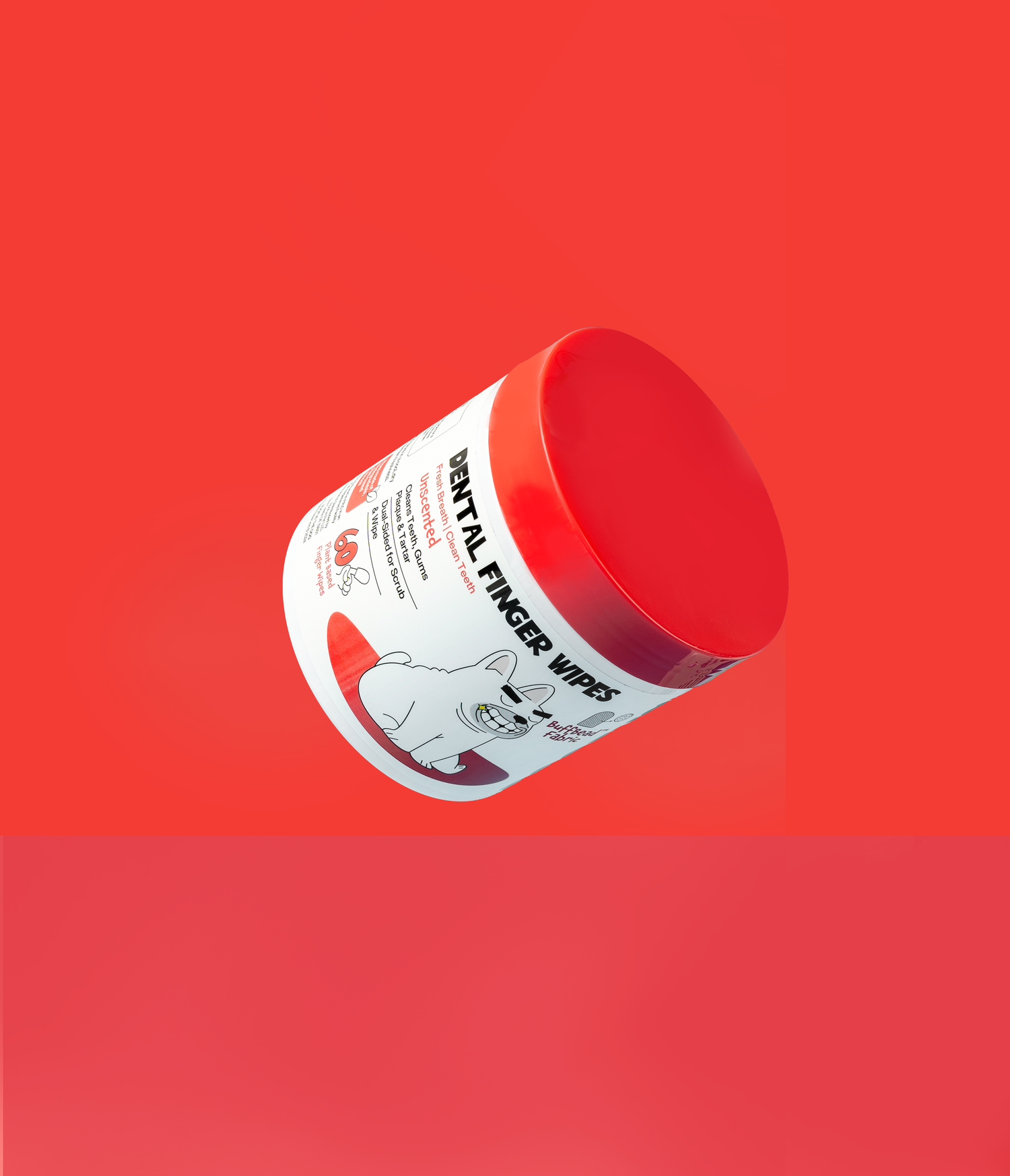 Roofus Dental Wipes | Fragrance Free | 60ct