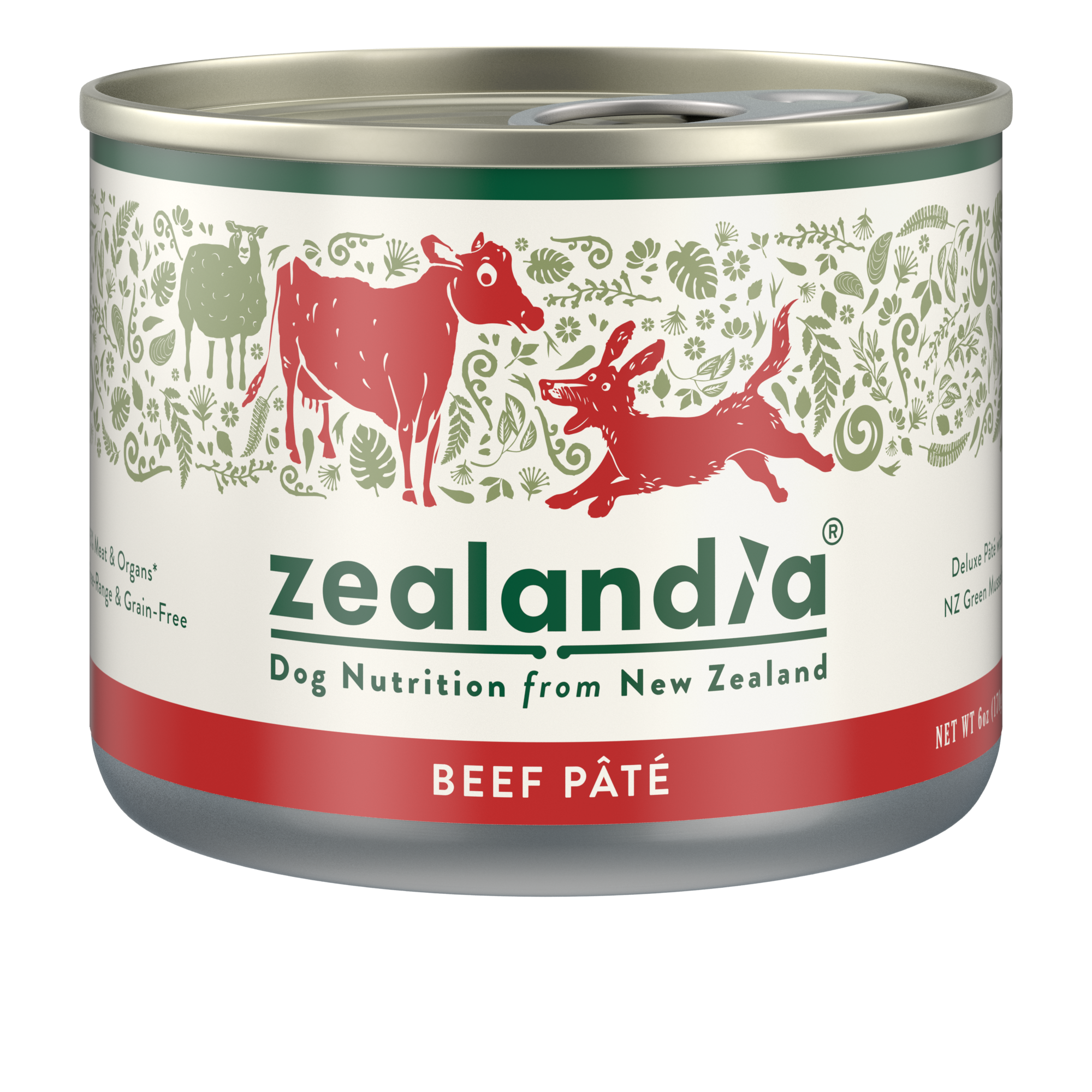 Zealandia Beef Pâté Wet Dog Food