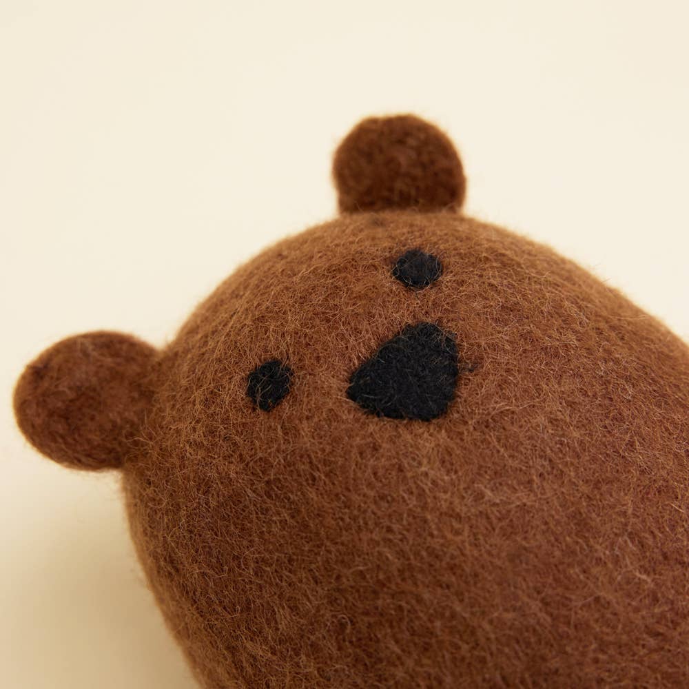 Wool Brown Bear