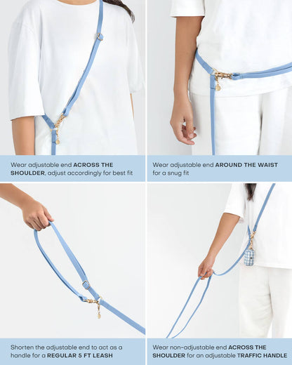 4 - in - 1 Convertible Hands Free Cloud Dog Leash - THE BOXER