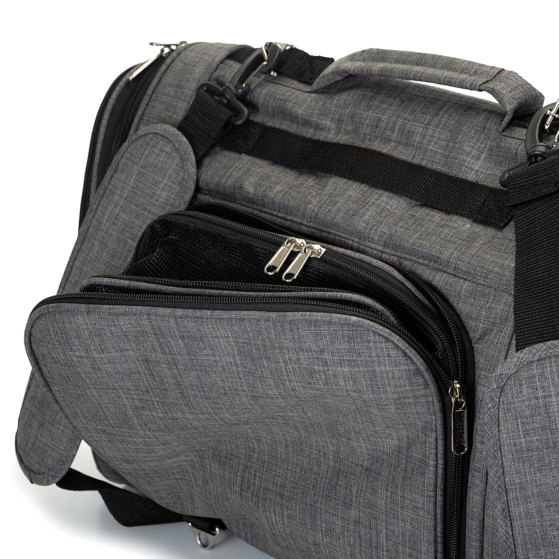 Hideaway Backpack - Expandable Heather Gray
