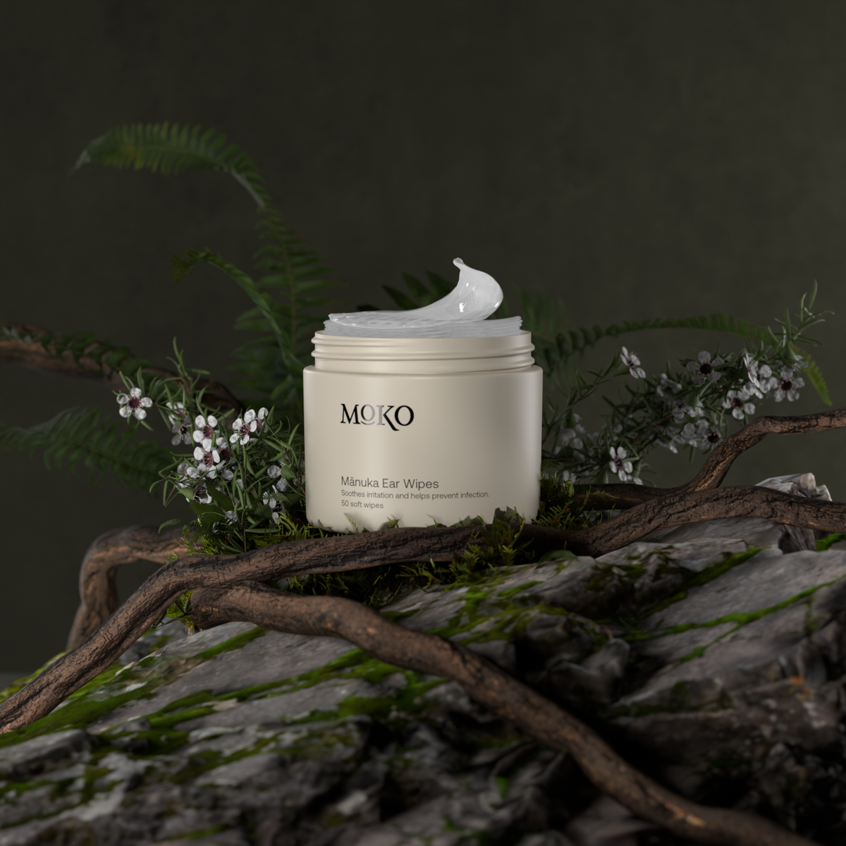 Moko® Mānuka Ear Wipes