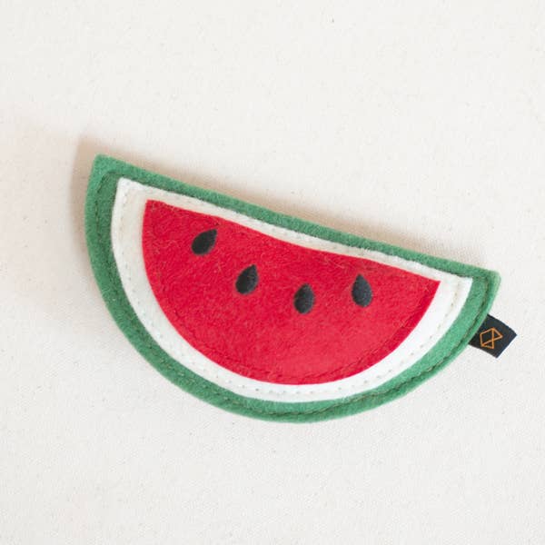 Watermelon Squeaker Dog Toy