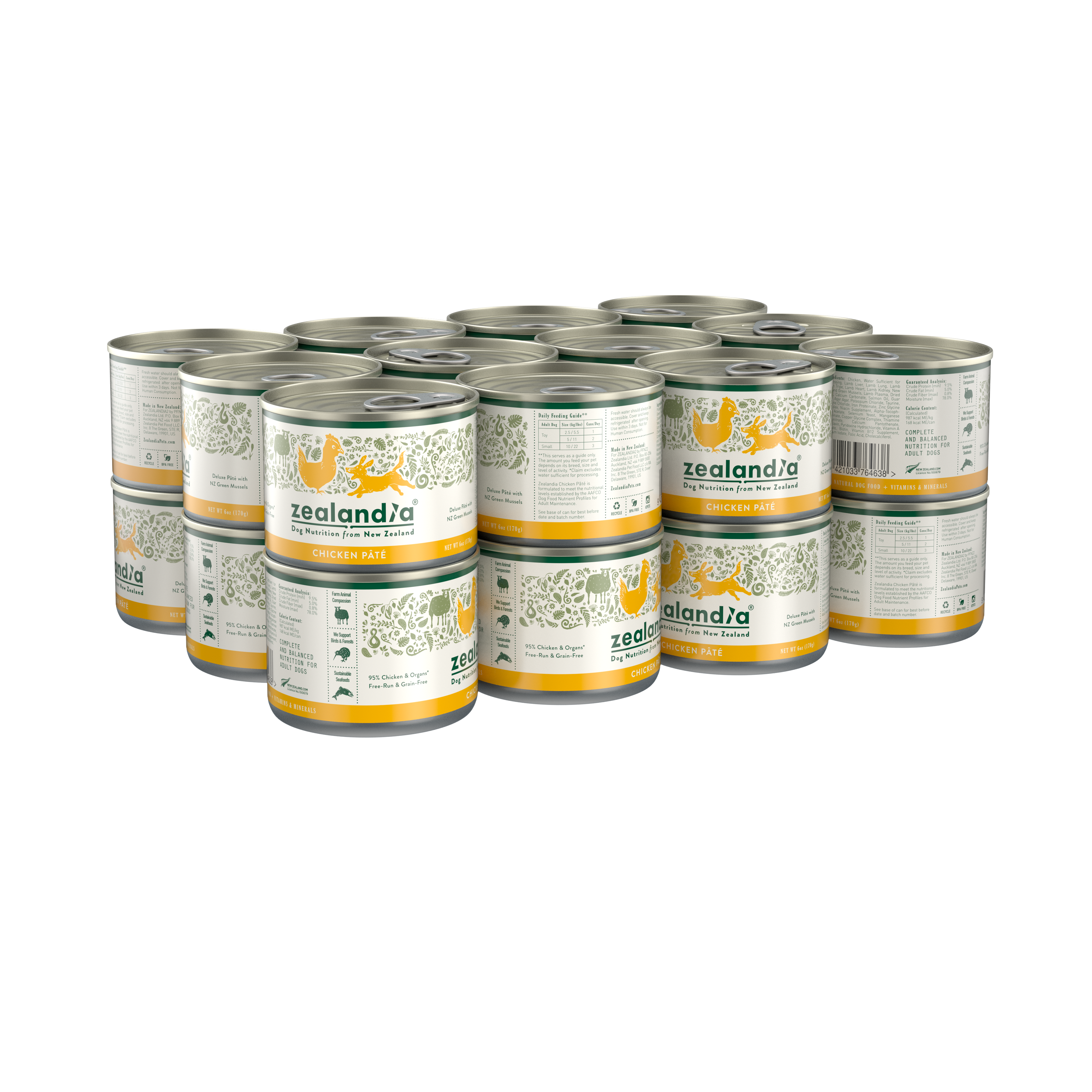 Zealandia Chicken Pâté Wet Dog Food