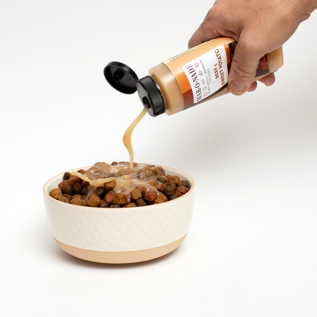 Beef &amp; Sweet Potato Bone Broth + Marrow for Dogs