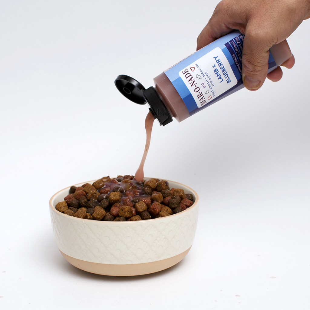 Lamb &amp; Blueberry Bone Broth + Marrow for Dogs