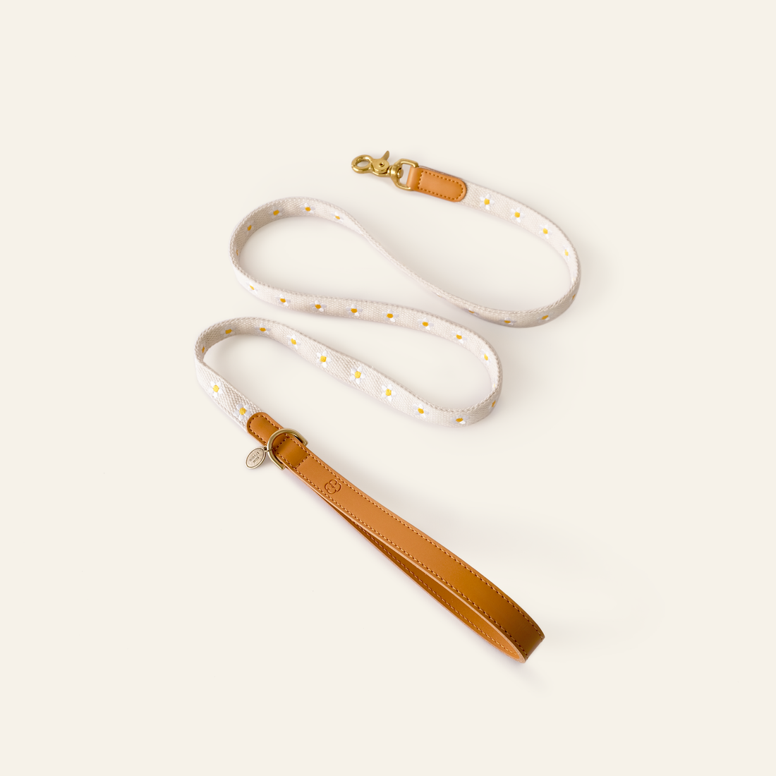 Daisy Leather Dog Leash