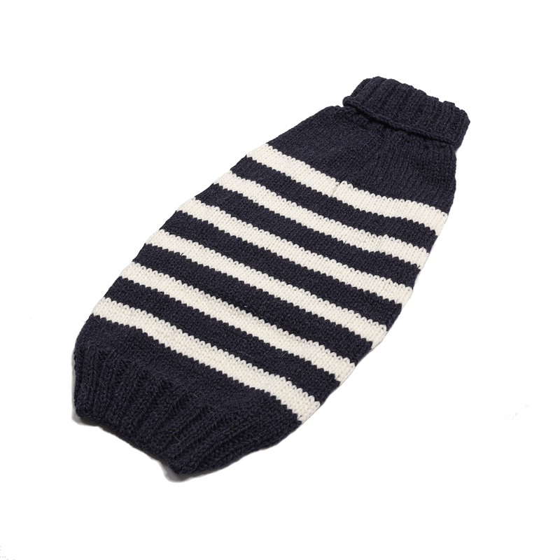 Alpaca Flynn Navy and White Stripe Sweater