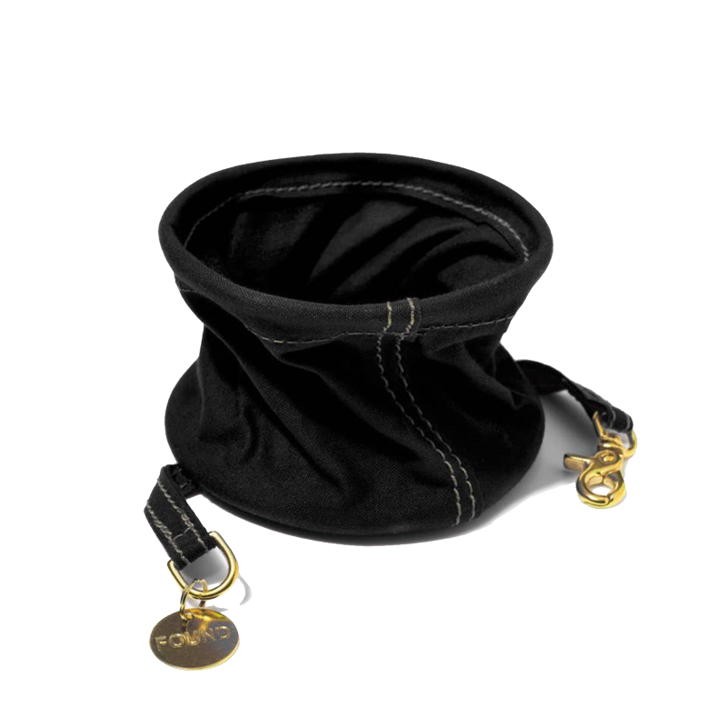 Cotton Canvas Collapsable Water Bowl