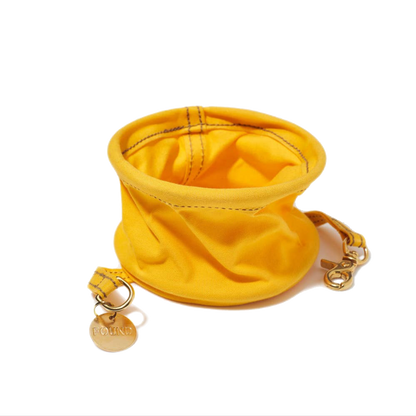 Cotton Canvas Collapsable Water Bowl