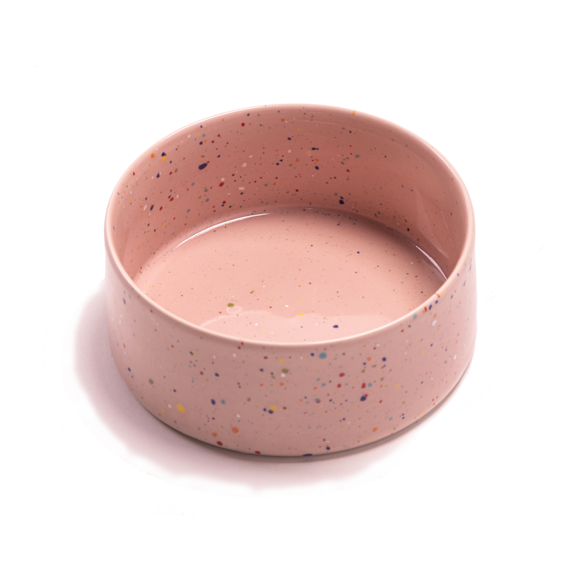 Festive Confetti Dog Bowl