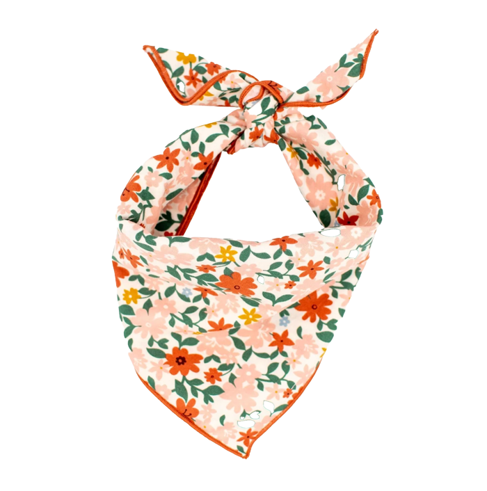 Cottage Floral Dog Bandana