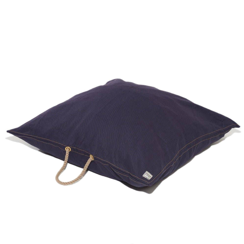 Denim Navy Dog Bed