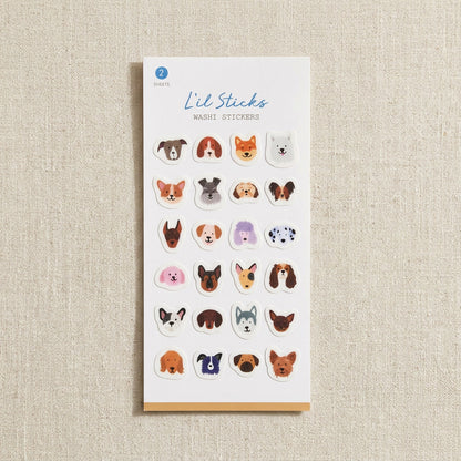 Dogs L’il Sticks Washi Stickers
