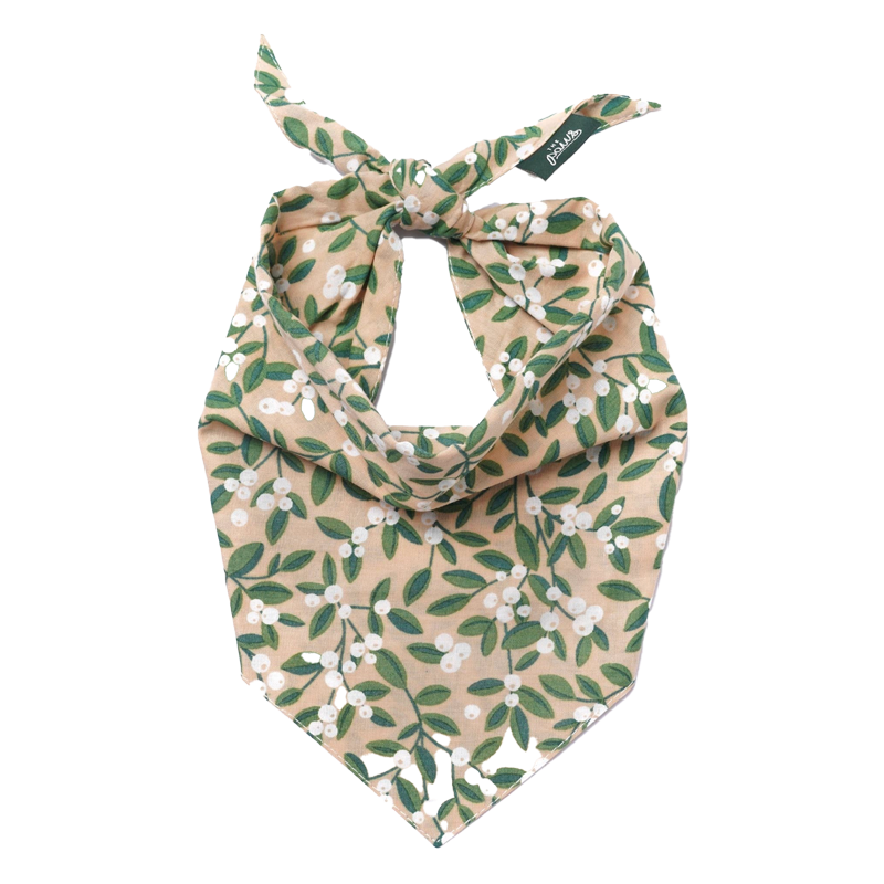 Green Berry Dog Bandana