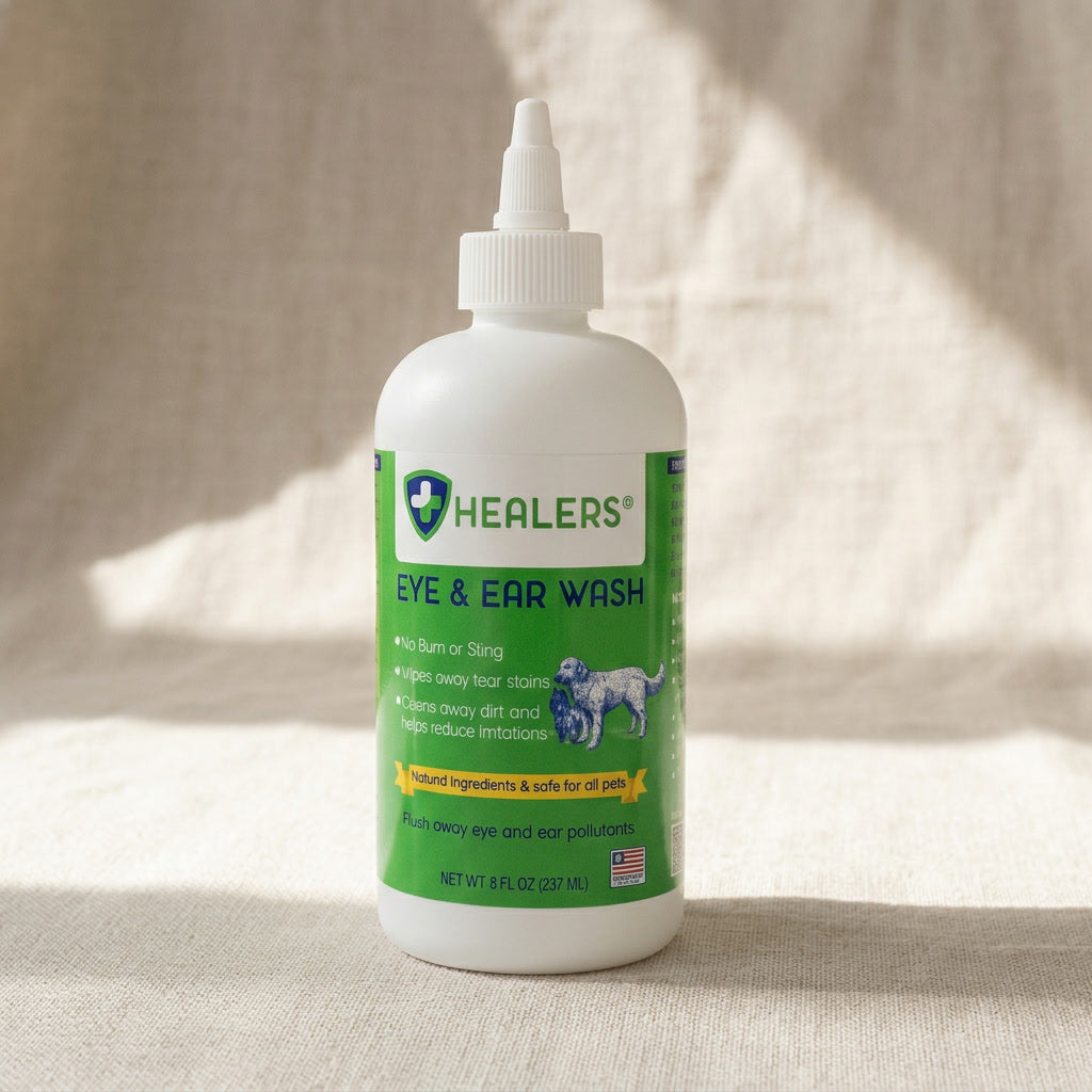 Healers All‑Natural HOCl Eye &amp; Ear Wash for Pets