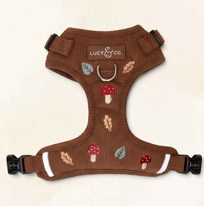 Woodland Wonder Corduroy No-Pull Harness