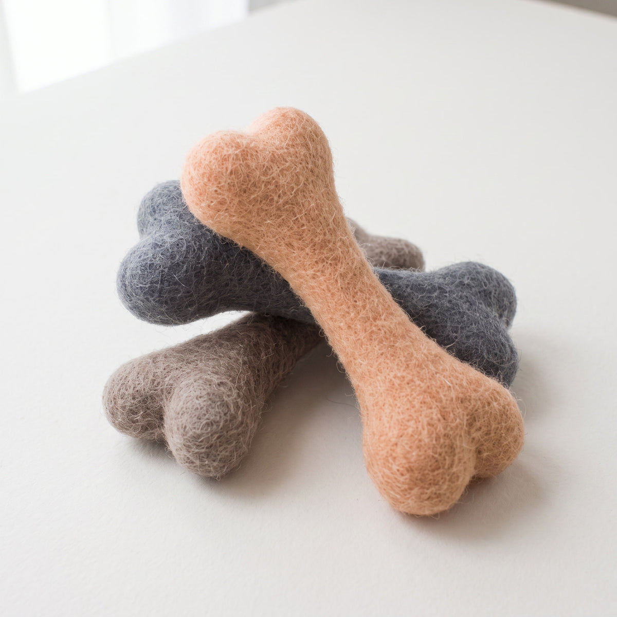 Spring Wool Bone Toy