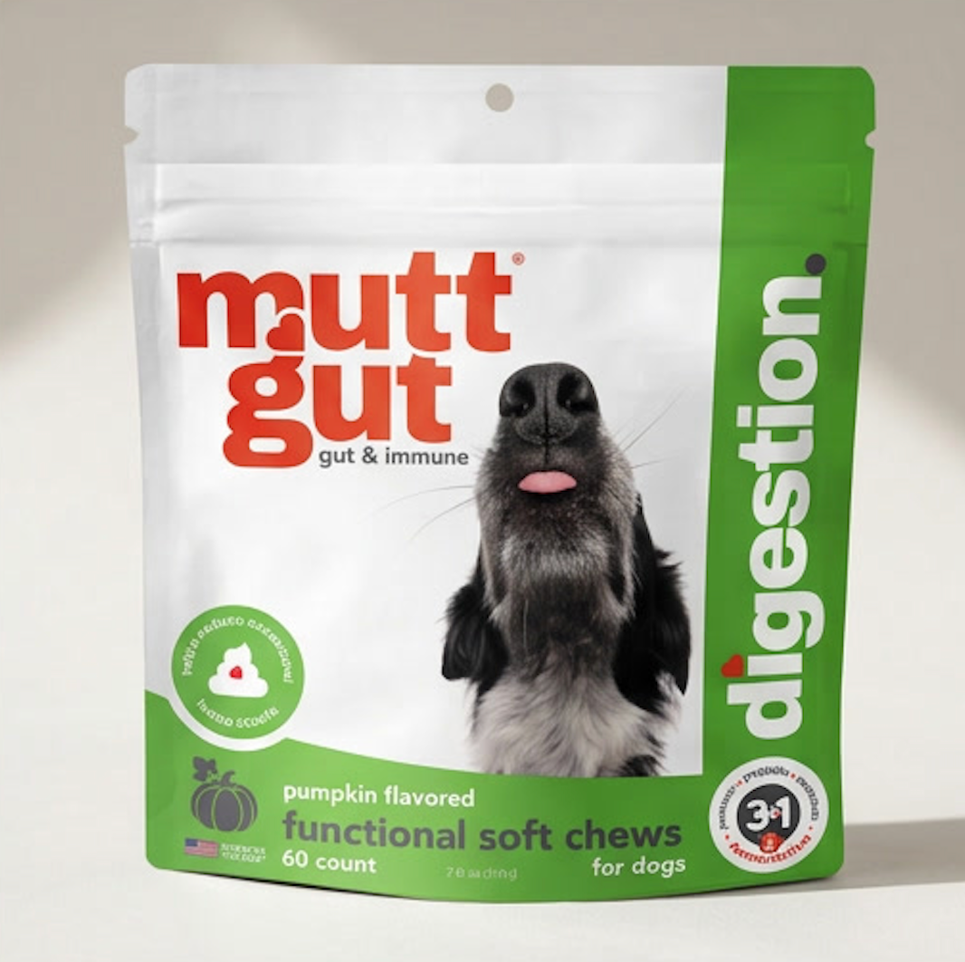 Mutt Gut Soft Chew - Digestion