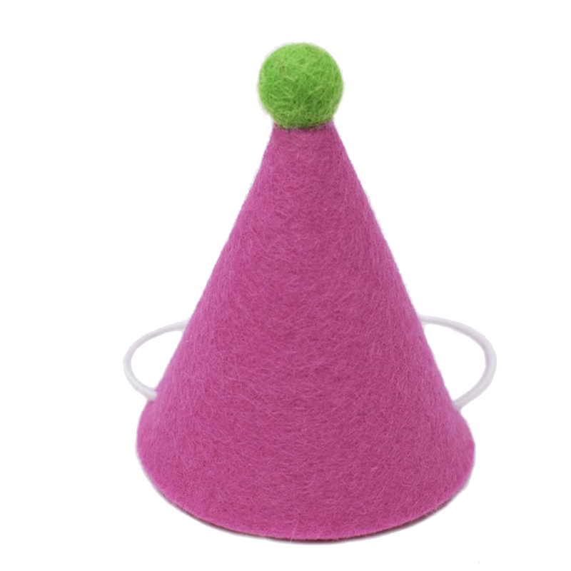 Pompom Party Hat