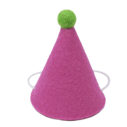 Pompom Party Hat