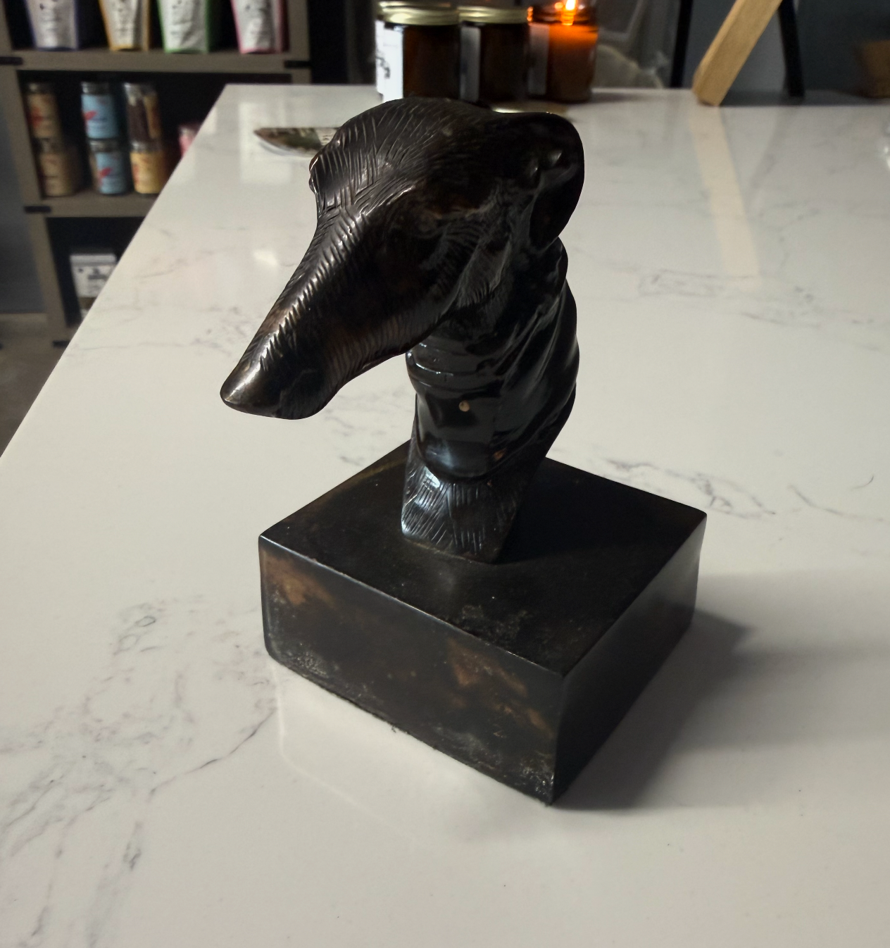 Figurine Greyhouse Bust
