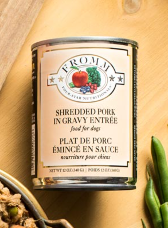 Fromm: Shredded Pork In Gravy - Wet