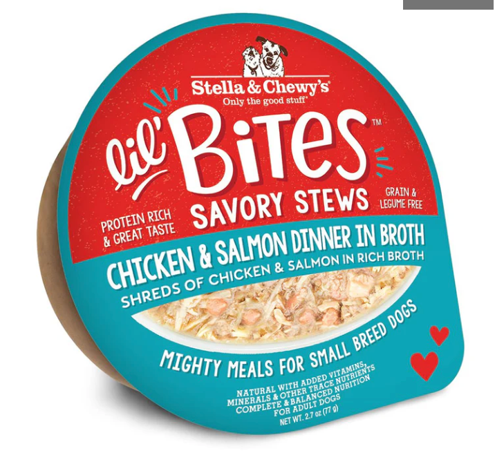 Lil Bites Savory Stews - Chicken &amp; Salmon