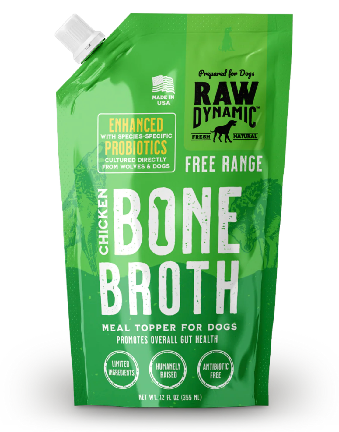 Raw Dynamic - Bone Broth - Chicken for Dogs