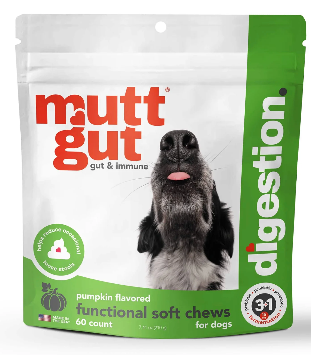 Mutt Gut Soft Chew - Digestion
